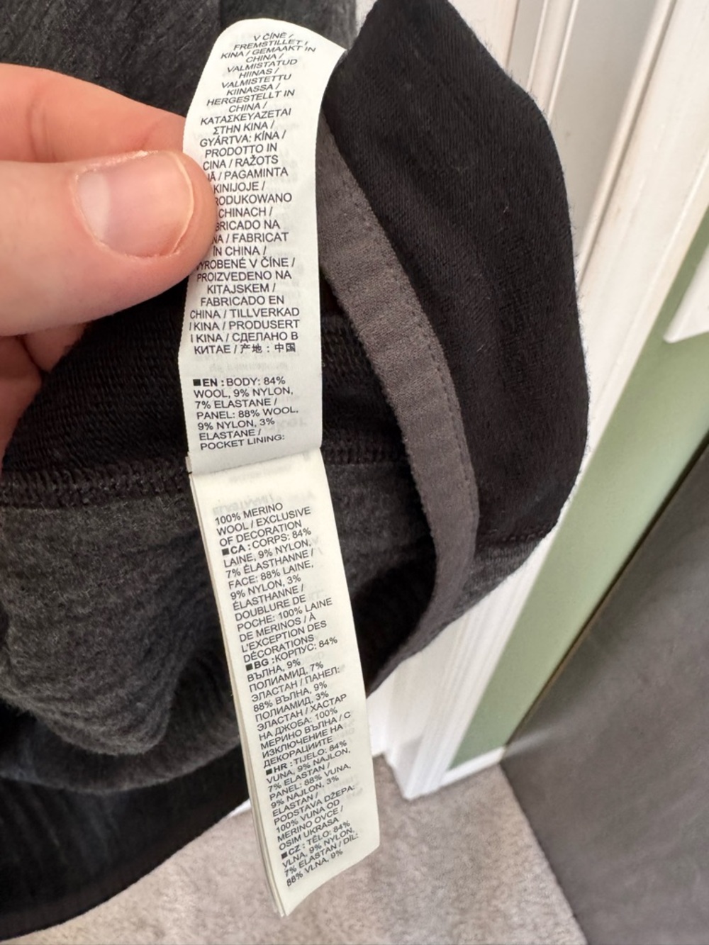 Men’s Icebreaker Merino Wool Descender Full Zip Outdoor Jacket Size XXL Like NEW - Picture 9 of 16